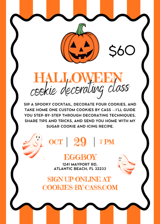 Halloween Cookie Decorating Class