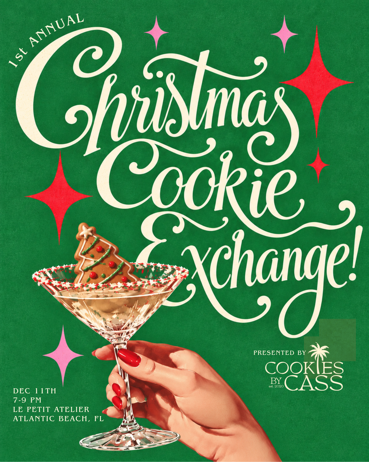 Christmas Cookie Exchange Ticket!